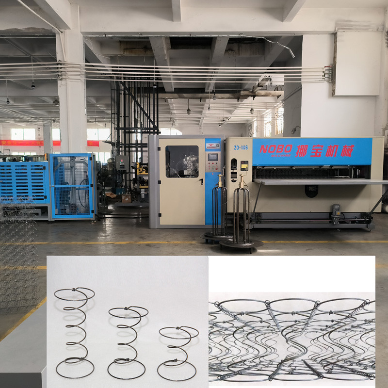 Chaîne de production adaptée aux besoins du client de matelas de contrôle de PLC 60-90 feuilles/8 heures de 220V