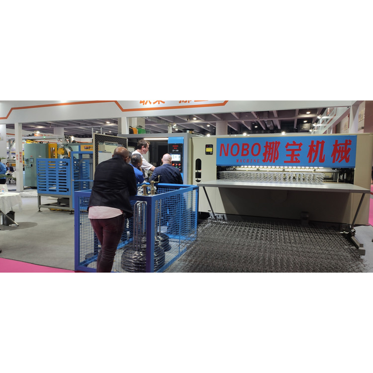 Ressort de matelas de noyau de lit faisant à machine 90-100 ressorts/diamètres fil de la minute 1.9-2.4mm