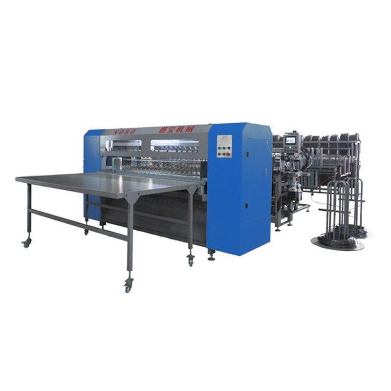150-200 Unités par 8 Heures Machine de bobinage conjointe de matelas avec hauteur de ressort 150 mm -180 mm
