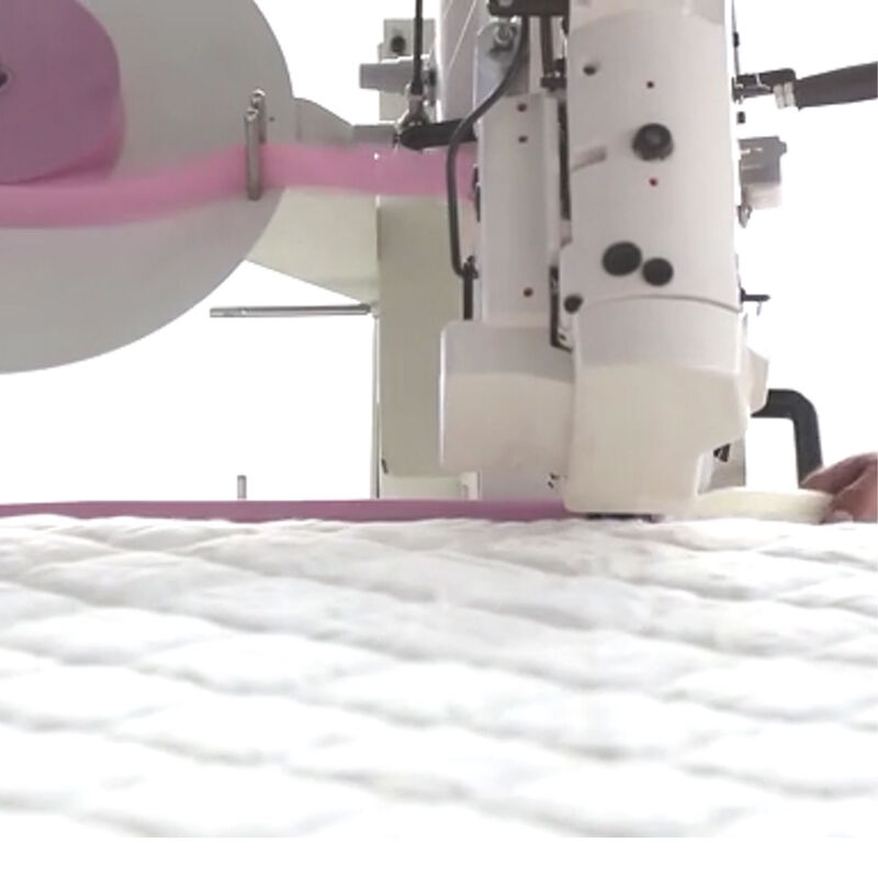 Machine à ruban de bordure de matelas 15 nuits Capacité Fonctionnement flexible Équipement de ligne de production d'usine de fabrication de matelas