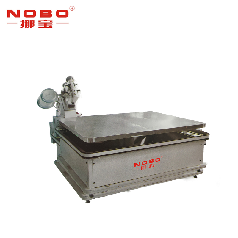 Machine épaisse de bord de bande de matelas de NOBO 1.2KW 70-450mm pour le sac de couchage
